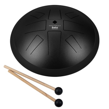 SELA Melody Tongue Drum 10" A Hirajoshi Black